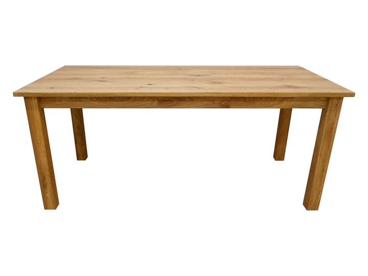 Stół dębowy Natur 140 + 2x40cm Soolido Meble Kategoria Stoły kuchenne Długość 140 cm Szerokość 90 cm Ceramika Metal Drewno Kamień Rozkładanie