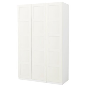 IKEA PAX Szafa, biały/Bergsbo biały, 150x60x236 cm