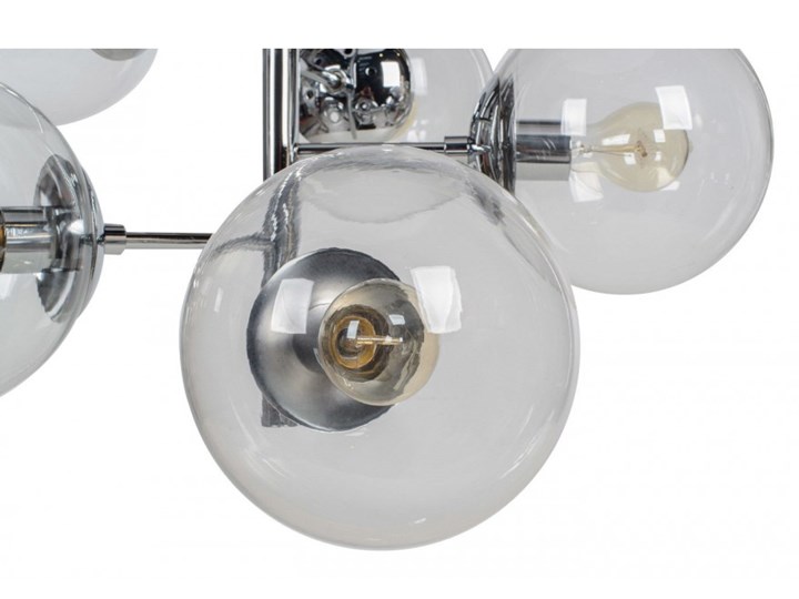 Lampa wisząca SYDNEY 11091 Lumenq 11091 Lampa z kloszem Metal Kolor Szary Szkło Styl Nowoczesny