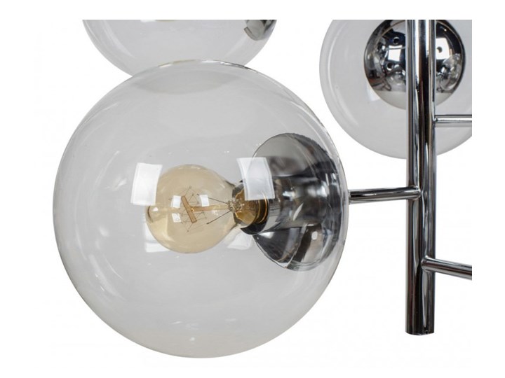 Lampa wisząca SYDNEY 11091 Lumenq 11091 Styl Nowoczesny Metal Szkło Lampa z kloszem Kolor Szary