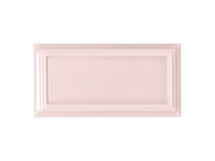 Hamptons Tiana Pink 6,5x13 płytka ścienna 6,5x13 cm Płytki podłogowe Kolor Różowy Płytka ceglana Prostokąt Płytki ścienne Powierzchnia Polerowana
