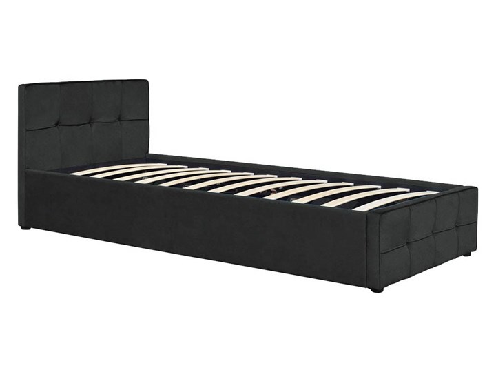 Łóżko tapicerowane 90X200 SFG004 popiel welur