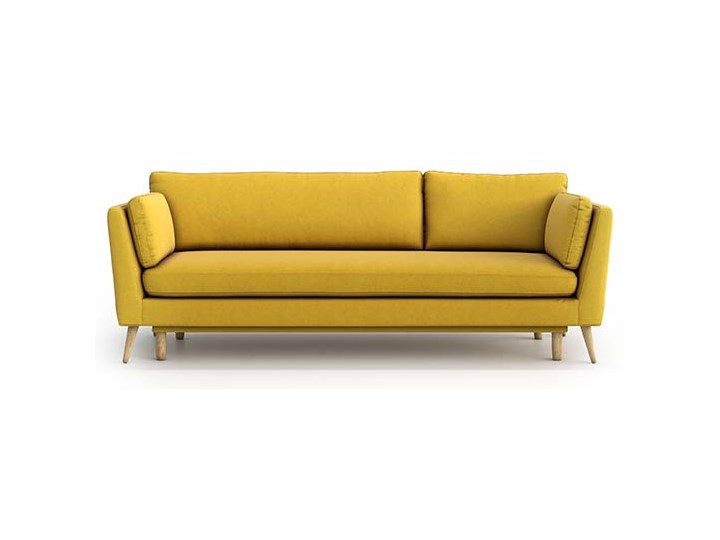 Sofa Jane 3-osobowa z funkcją spania, Canary Wersalka Wielkość Trzyosobowa Boki Z bokami