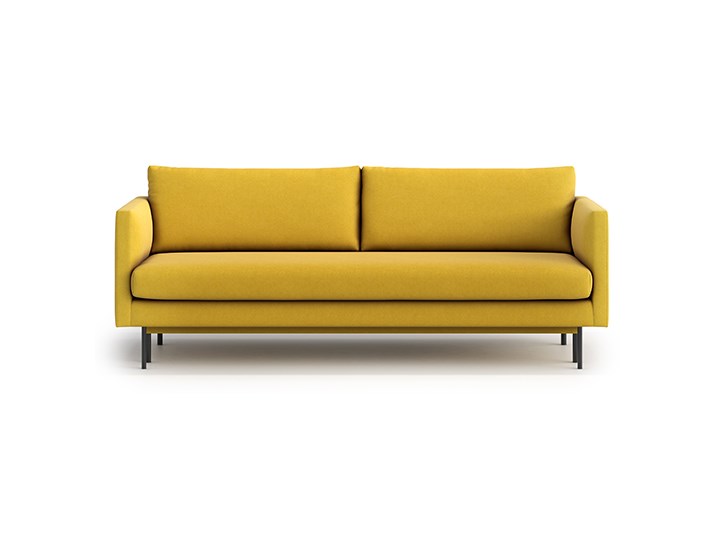 Sofa Salma z funkcją spania, Canary Stała konstrukcja Powierzchnia spania 140x195 cm Głębokość 95 cm Szerokość 211 cm Wielkość Trzyosobowa