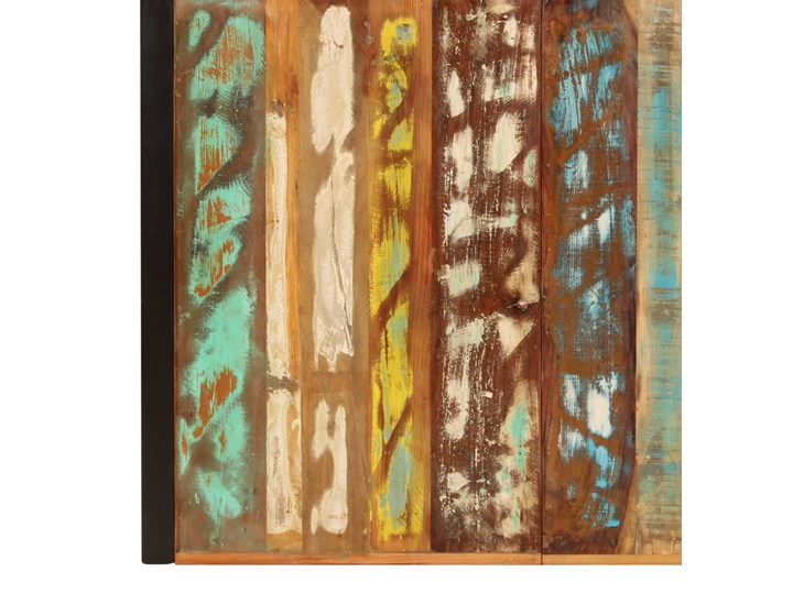 Wielokolorowy stół drewniany 90x180 – Veriz 4X Wysokość 75 cm Wysokość 90 cm Drewno Stal Pomieszczenie Stoły do jadalni Wysokość 76 cm Długość(n) 180 cm