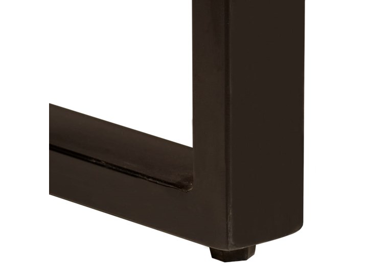 Wielokolorowy stół drewniany 90x180 – Veriz 4X Drewno Wysokość 90 cm Stal Wysokość 75 cm Wysokość 76 cm Styl Vintage
