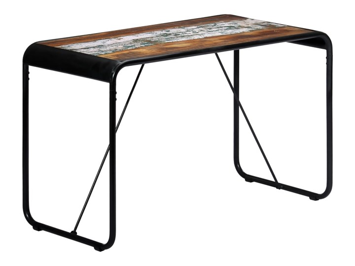 Stół z drewna odzyskanego Relond 2X – wielokolorowy Wysokość 76 cm Długość 60 cm Długość 118 cm Drewno Szerokość 60 cm Kategoria Stoły kuchenne Styl Industrialny