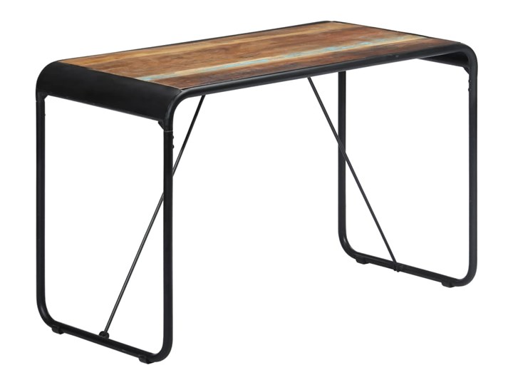 Stół z drewna odzyskanego Relond 2X – wielokolorowy Szerokość 60 cm Drewno Styl Industrialny Długość 118 cm Długość 60 cm Wysokość 76 cm Kategoria Stoły kuchenne
