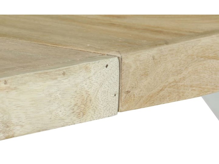 Industrialny stół z mango Lenis – jasny brąz i biały Długość 180 cm Wysokość 76 cm Szerokość 90 cm Długość 90 cm Drewno Kategoria Stoły kuchenne Styl Vintage
