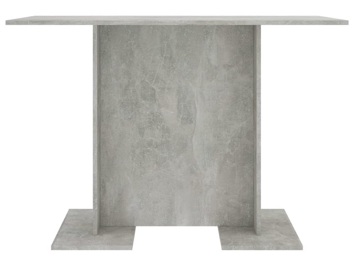 Stół loftowy drewniany Rivers – betonowy szary Drewno Wysokość 75 cm Styl Nowoczesny Rozkładanie