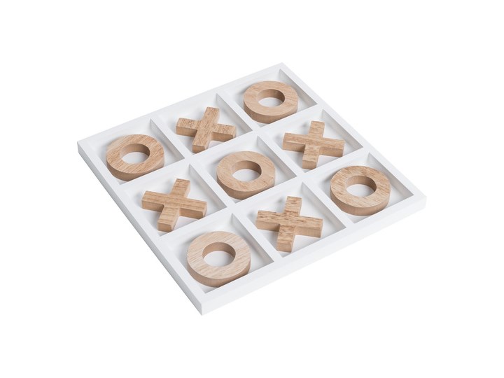 Dekoracja Tic Tac Toe Drewno Kategoria Figury i rzeźby