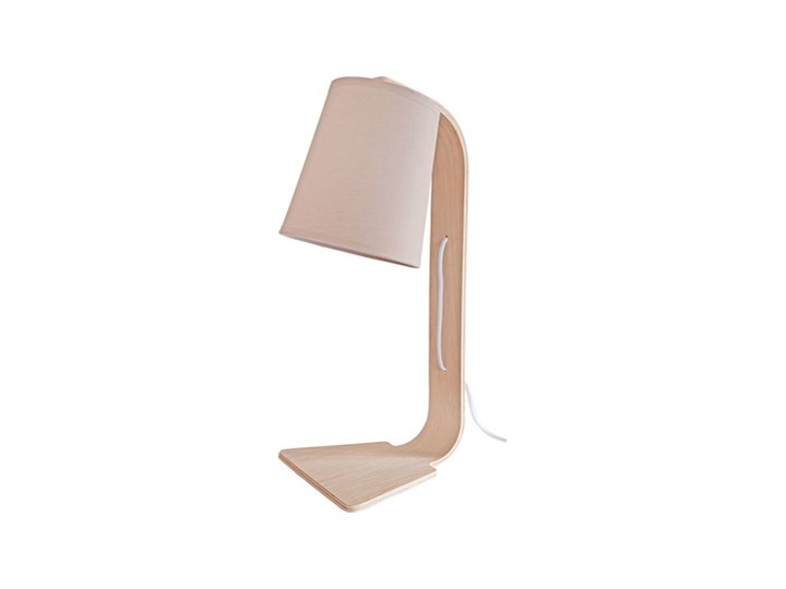 Lampa komodowa Fado Lampa z abażurem Kategoria Lampy stołowe Kolor Beżowy