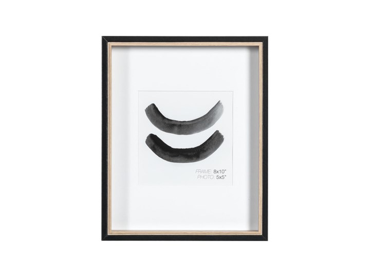Ramka do zdjęć 27x22 Mun II Drewno Ramka na zdjęcia Kolor Biały Rozmiar zdjęcia 22x27 cm