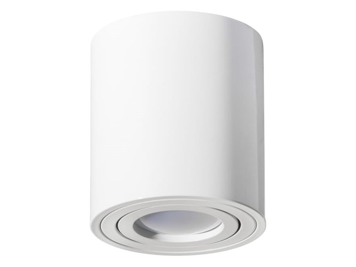 Round H115 lampa sufitowa 1-punktowa kierunkowa biała Oprawa stropowa Kolor Biały