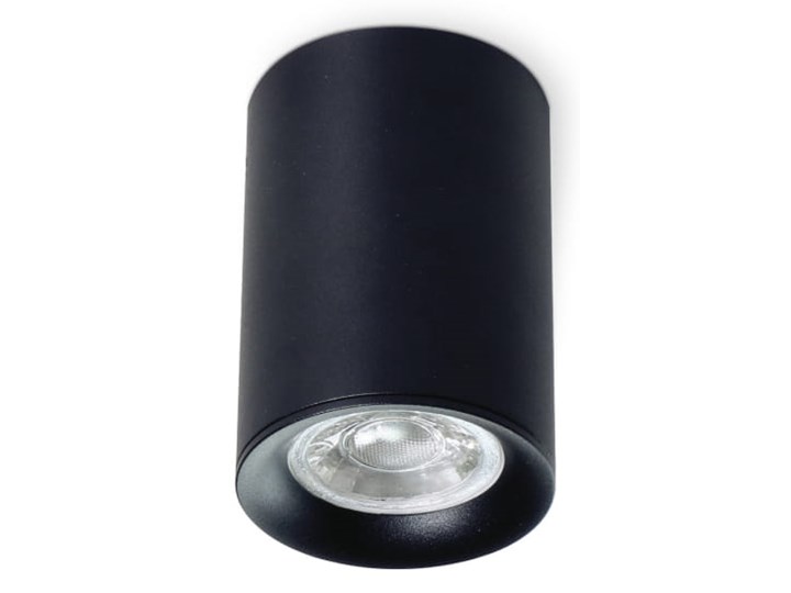 Mango Round lampa sufitowa 1-punktowa czarna Oprawa stropowa Oprawa ruchoma Kolor Czarny
