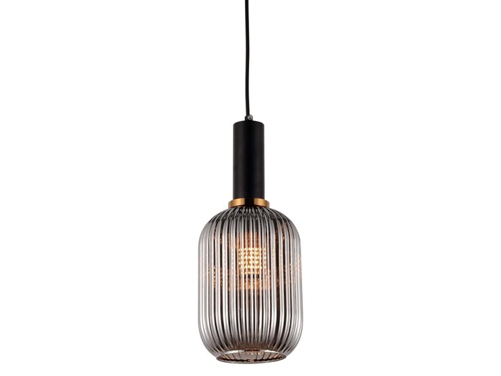 LAMPA WISZĄCA LOFT DYMIONA RICO Szkło Lampa z abażurem Mosiądz Metal Lampa z kloszem Ilość źródeł światła 1 źródło