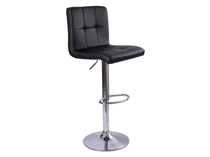 Hoker Arako czarny Wysokość 87 cm Hoker z oparciem Głębokość 38 cm Skóra ekologiczna Skóra Pomieszczenie Kuchnia Wysokość 107 cm Hoker regulowany Pomieszczenie Biuro i pracownia