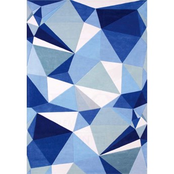 NOWOCZESNY DYWAN CK-04 Z SERII GEOMETRICA W FIGURY GEOMETRYCZNE WZORY DO POKOJU MŁODZIEŻOWEGO, GABINETU NOWOCZESNEGO, SALONU