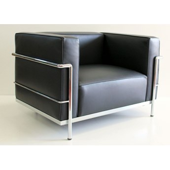 Komfortowy fotel 99 w stylu bauhaus do nowoczesnego salonu, sypialni
