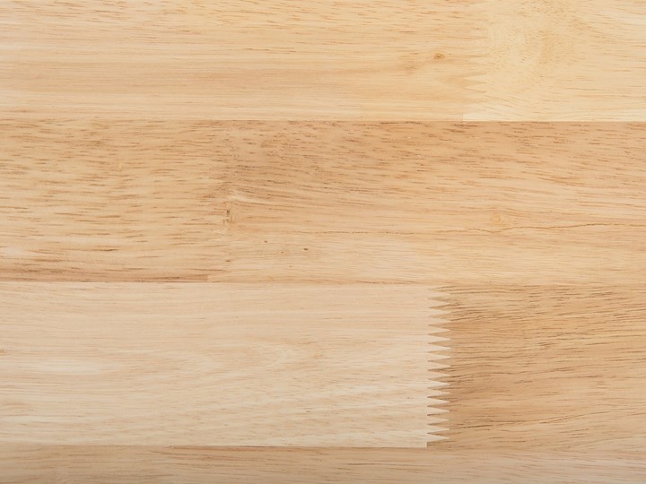 Beliani Zestaw do jadalni stół 150 x 90 cm i 6 krzeseł jasne drewno z czarnym styl skandynawski Pomieszczenie Jadalnia Kategoria Stoły z krzesłami