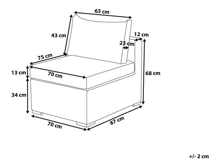 Zestaw mebli ogrodowych brązowy rattan szare poduchy modułowy narożnik fotel stolik kawowy Zestawy modułowe Zestawy kawowe Technorattan Zestawy wypoczynkowe Aluminium Tworzywo sztuczne Styl Nowoczesny