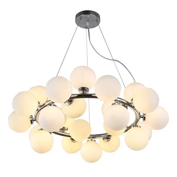 NOWOCZESNA LAMPA WISZĄCA CHROMOWANA MARSIADA W25
