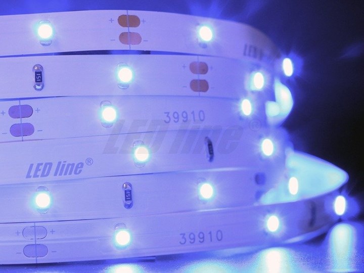 Taśma LED line 150 SMD 3528 niebieska 1 metr Kolor Kategoria