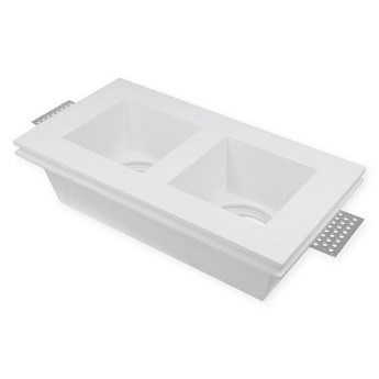 Oprawa gipsowa LED line® kwadratowa podwójna stała - VEGA