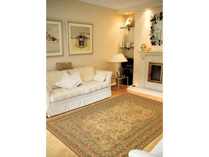 Kashmir Krem - 2 x 3 m Kategoria Dywany 200x300 cm Prostokątny Dywany Bawełna Wzór Orientalny