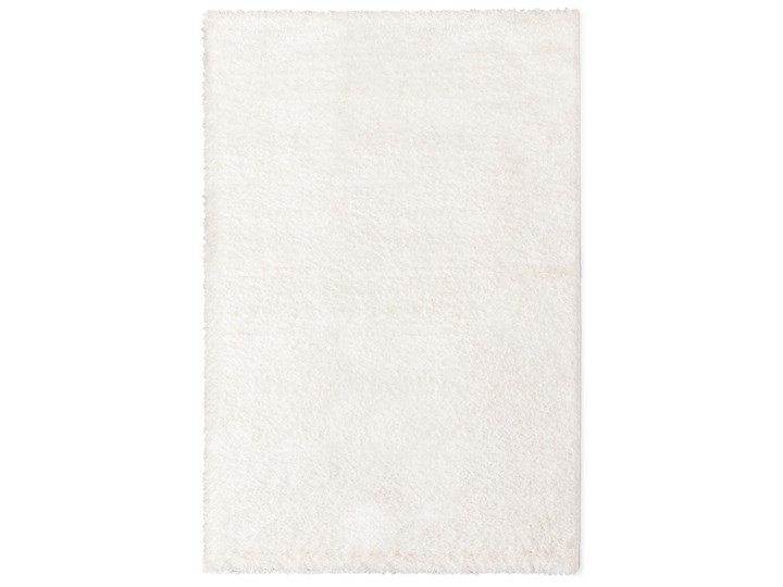 Magnum White - 1.20 x 1.70 m Polipropylen Dywany Syntetyk Prostokątny Shaggy Kolor Biały 120x170 cm Kategoria Dywany