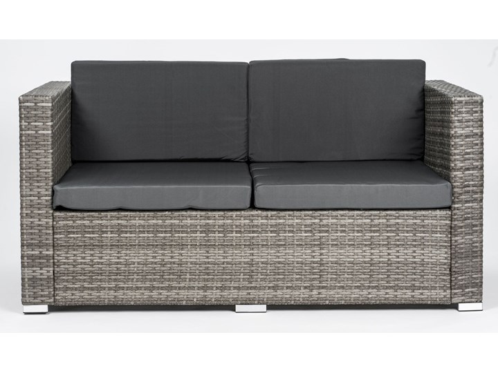 MEBLE OGRODOWE RATTAN FC-1026 mega duży POPIEL Stoły z krzesłami Technorattan Zestawy wypoczynkowe Zawartość zestawu Krzesła