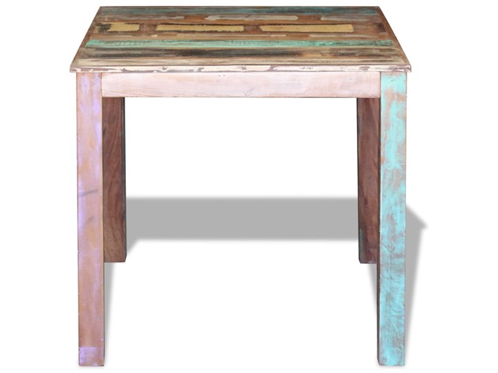 vidaXL Stół do jadalni, lite drewno z recyklingu, 80x82x76 cm Średnica