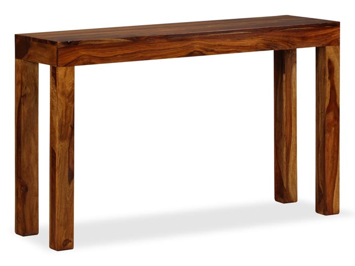 vidaXL Stolik typu konsola z drewna sheesham, 120 x 35 x 75 cm Szerokość 120 cm Głębokość 35 cm Z samym blatem Szerokość 35 cm Pomieszczenie Przedpokój
