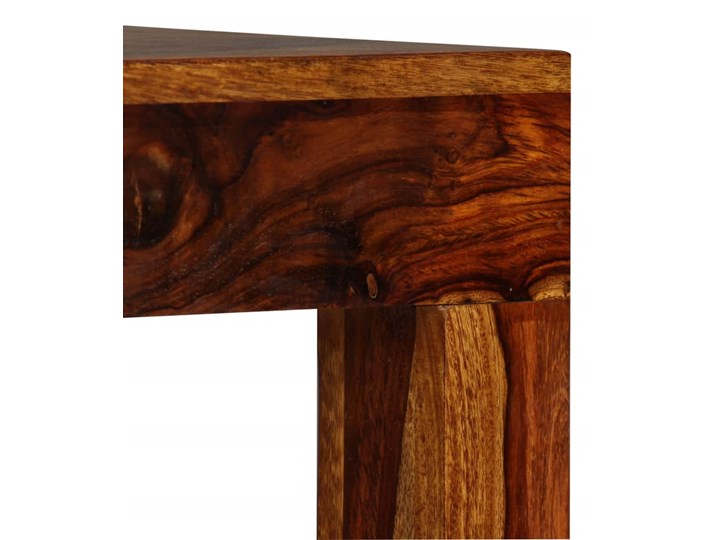 vidaXL Stolik typu konsola z drewna sheesham, 120 x 35 x 75 cm Głębokość 35 cm Pomieszczenie Salon Z samym blatem Szerokość 120 cm Szerokość 35 cm Rodzaj nóg Nogi proste