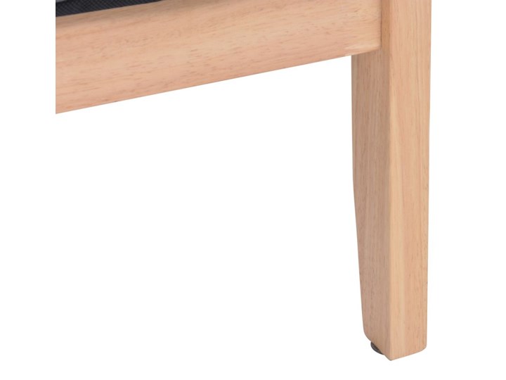 vidaXL Fotel, ciemnoszary, tkanina Drewno Szerokość 64 cm Szerokość 67 cm Fotel prl Styl Skandynawski