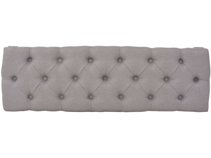 vidaXL Ławka do przedpokoju, drewno lite, 110x38x48 cm, jasnoszara
