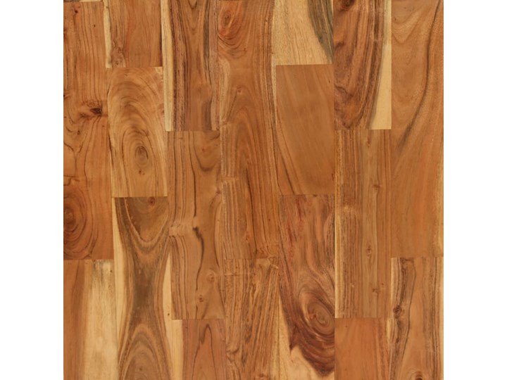 vidaXL Stół do jadalni z drewna akacjowego i mango, 180x90x76 cm Stal Drewno Rozkładanie