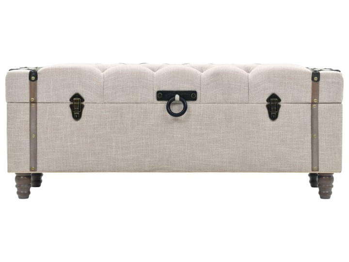 vidaXL Zestaw 3 ławek ze schowkami, lite drewno i stal, 112x37x45 cm Skrzynia Kategoria Ławki do salonu