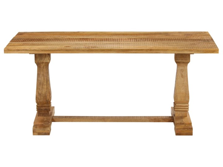vidaXL Stół do jadalni z litego drewna mango, 180 x 90 x 76 cm Drewno Kolor Brązowy
