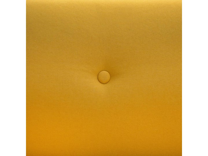 vidaXL 2-osobowa sofa tapicerowana tkaniną, 115x60x67 cm, żółta Stała konstrukcja Szerokość 115 cm Głębokość 60 cm Styl Nowoczesny
