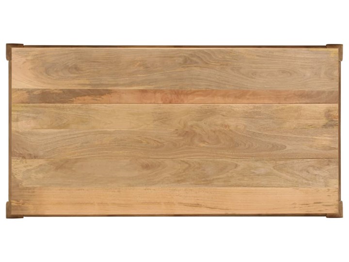 vidaXL Stół do jadalni z litego drewna mango, 180 x 90 x 76 cm Drewno Kategoria Stoły kuchenne