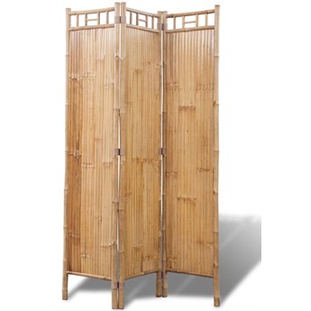 vidaXL 3-Panelowy parawan bambusowy