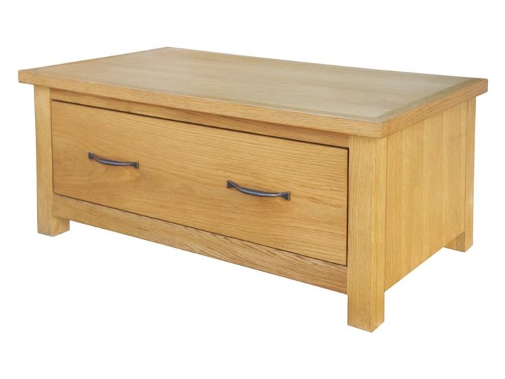 vidaXL Szafa z szufladą, 90x52x183 cm, lite drewno dębowe Szerokość 90 cm Głębokość 52 cm Pomieszczenie Garderoba Kategoria Szafy do garderoby