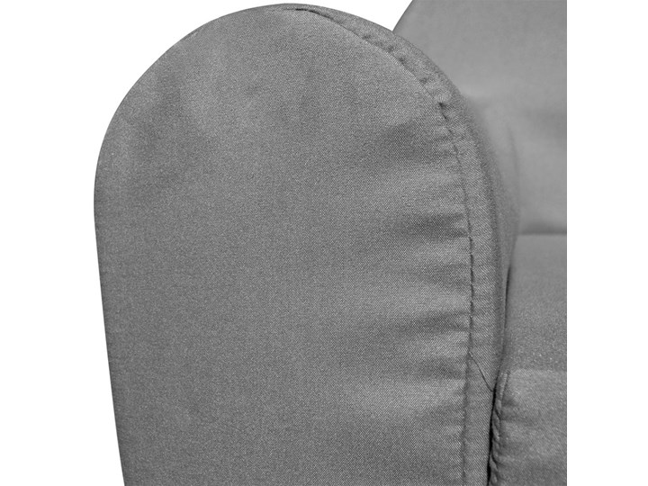 vidaXL Sofa amerykanka dziecięca szara Szerokość 78 cm Głębokość 35 cm Nóżki Bez nóżek