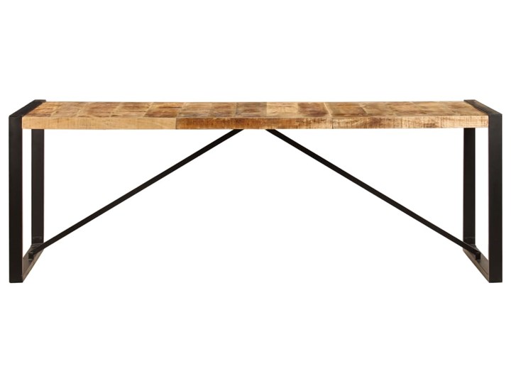 vidaXL Stół jadalniany, 220x100x75 cm, lite drewno mango Pomieszczenie Stoły do kuchni