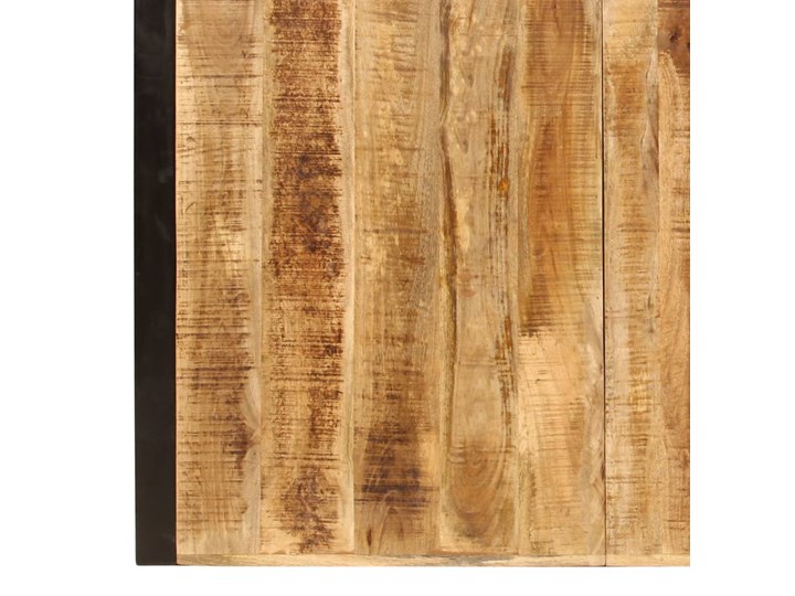 vidaXL Stół jadalniany, 180 x 90 x 75 cm, lite drewno mango Stal Długość(n) 180 cm