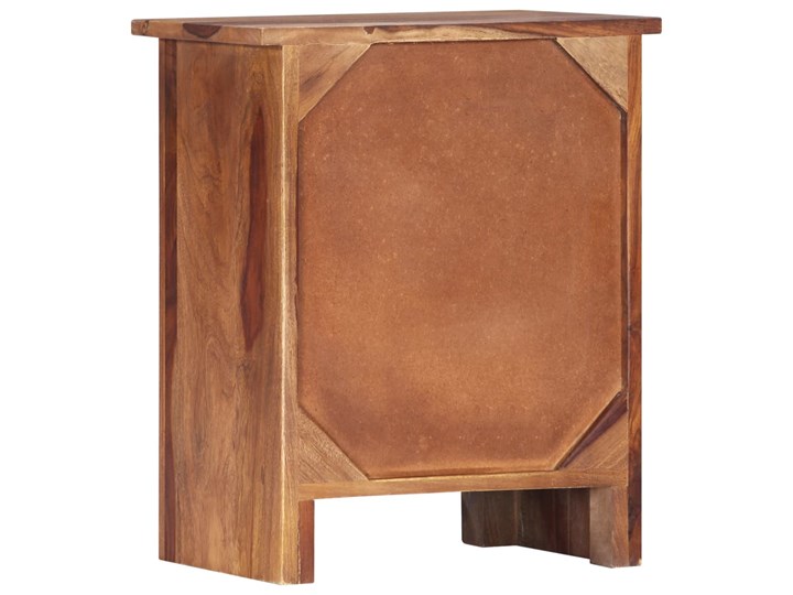 vidaXL Szafka nocna, 40 x 30 x 50 cm, lite drewno sheesham Głębokość 30 cm Nocne Szerokość 40 cm Styl Rustykalny Uniwersalne Typ Nocne