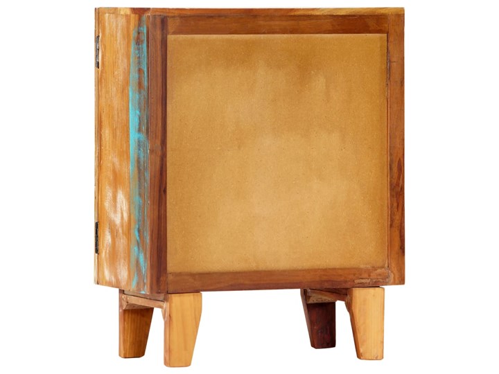 vidaXL Ręcznie rzeźbiona szafka, 60x30x75 cm, lite drewno odzyskane Szerokość 60 cm Głębokość 30 cm Szerokość 105 cm Z szafkami Pomieszczenie Sypialnia