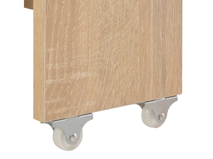 vidaXL Rozkładany stół jadalniany, dąb sonoma, 175 x 90 x 75 cm Drewno Płyta MDF Kategoria Stoły kuchenne