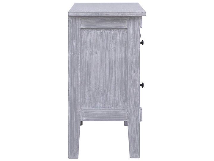 vidaXL Komoda z 2 szufladami, 90x30x60 cm, lite drewno mahoniowe Głębokość 30 cm Z szufladami Szerokość 105 cm Szerokość 90 cm Pomieszczenie Salon